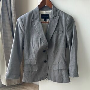 Banana Republic Charcoal Blazer